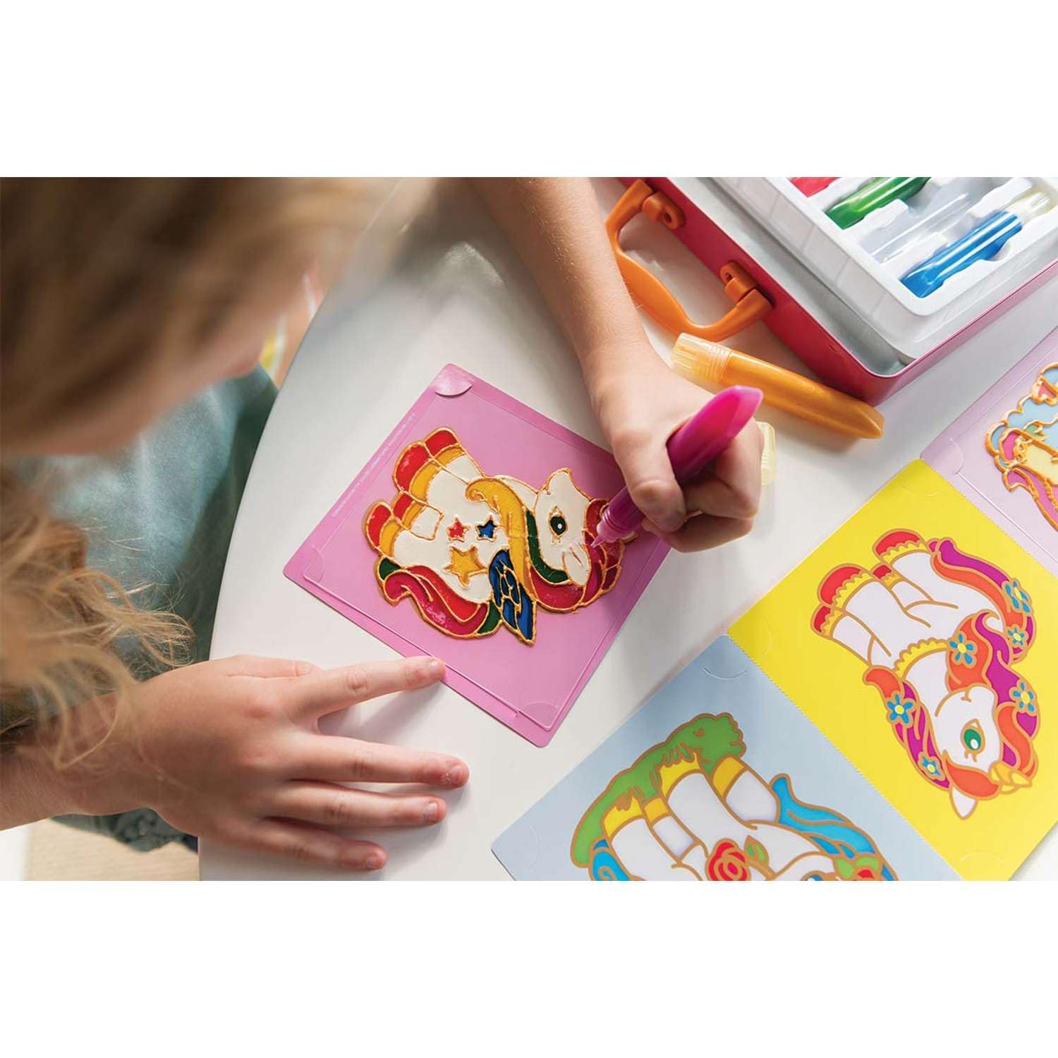 4M 404735 Thinking Kits Unicorn Window Paints, 1 Count (Pack of 1) - Image 5