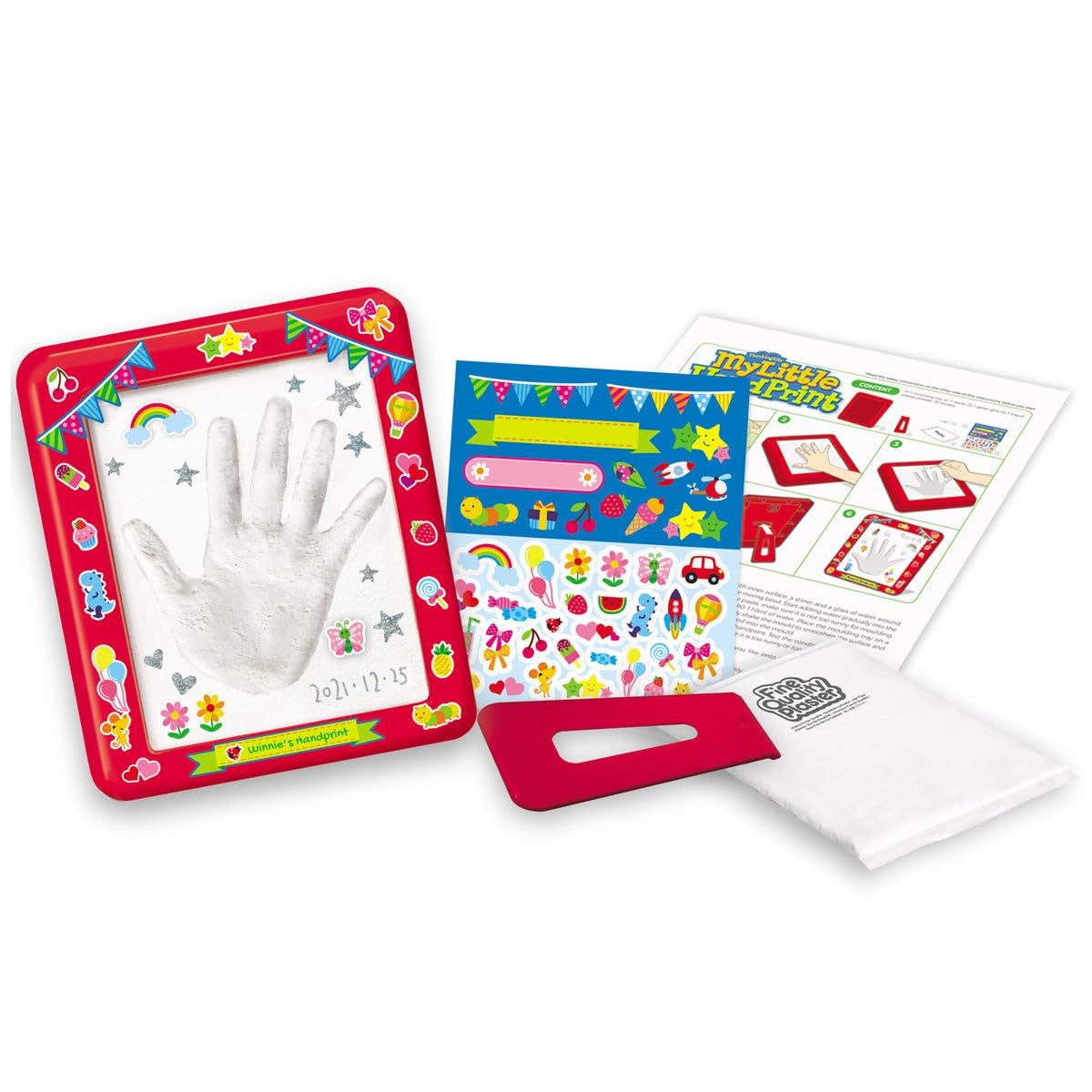 4M 404921 My Little Thinking Kits | Arts and Crafts | Create Your Own Handprint | Kids 5+ - Image 4