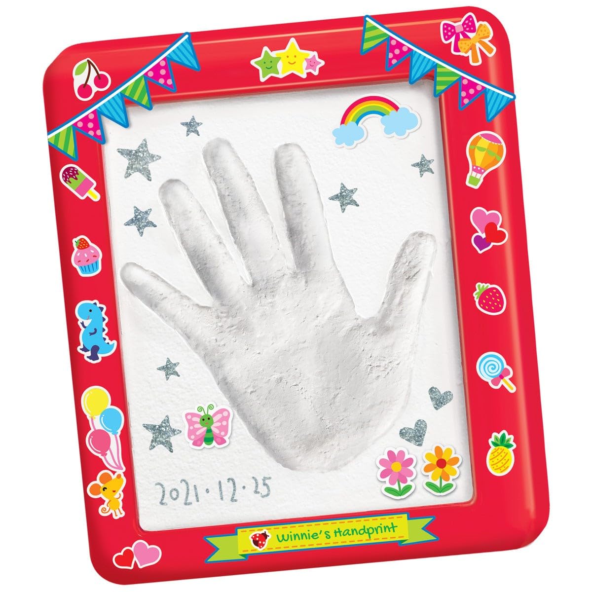 4M 404921 My Little Thinking Kits | Arts and Crafts | Create Your Own Handprint | Kids 5+ - Image 5