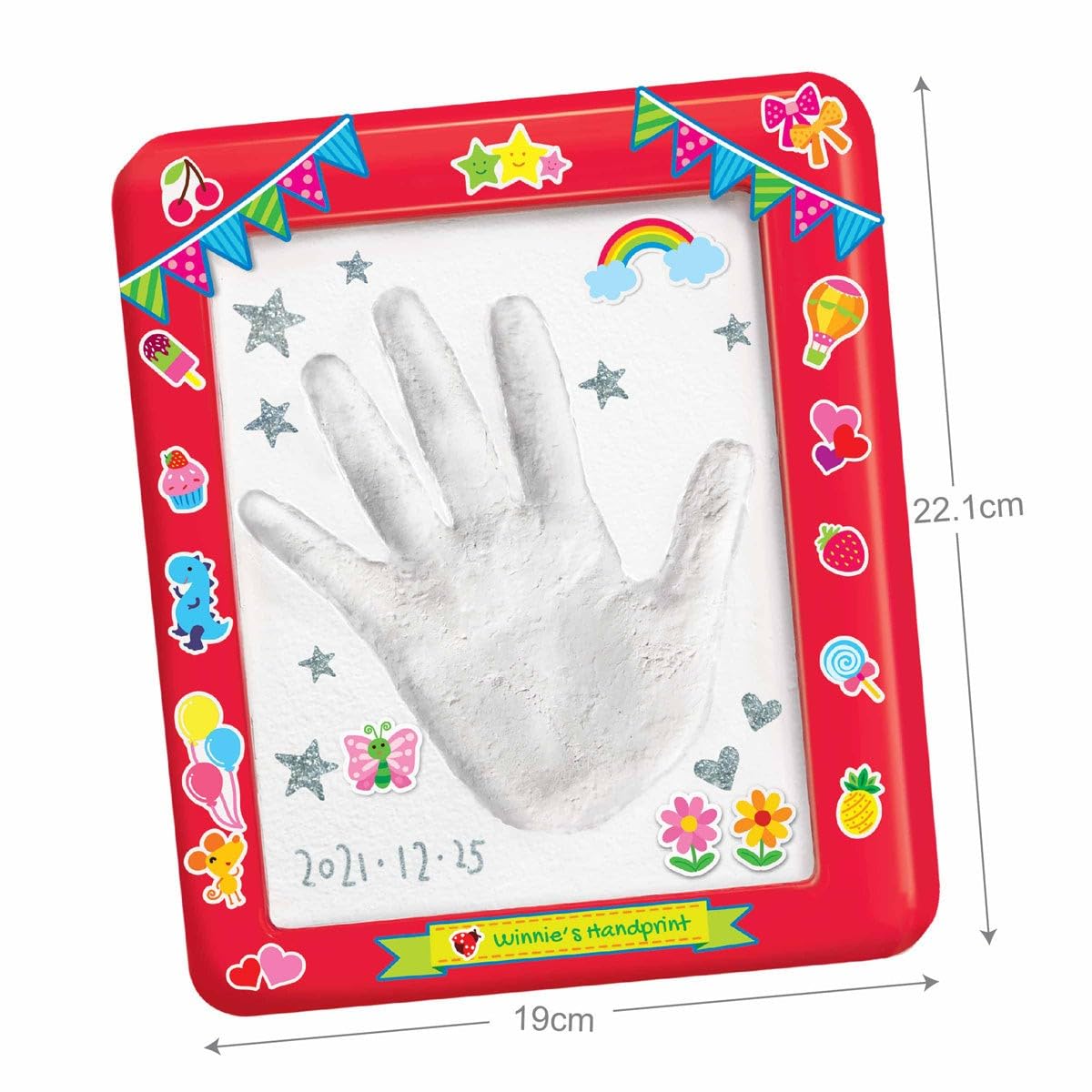 4M 404921 My Little Thinking Kits | Arts and Crafts | Create Your Own Handprint | Kids 5+ - Image 8