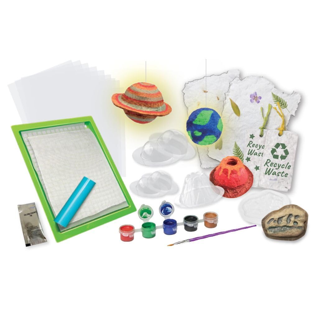 4M - 68679 - Green Science - Paper Making - DIY Kit - Experiment Box Educational Toy - for Children from 5 years old - Image 7