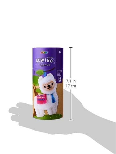 4M Avenir Sewing Keychain Llama, Multi Colour - Image 4