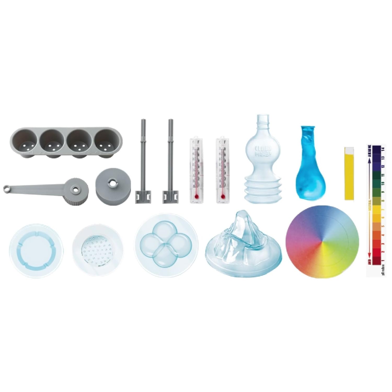 4M: Green Science - Weather Science - DIY Mini Observatory Kit, Static Electricity, Lightning-Cloud Formation, Build A Water Cycle Model, STEAM Kid 5+ - Image 7