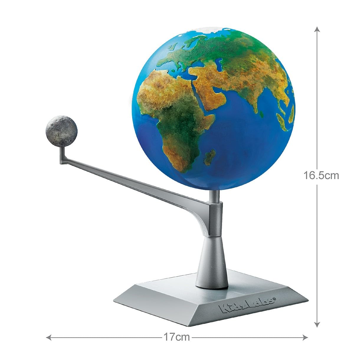4M Kidzlabs Earth & Moon Model Kit – STEM Toys Science Lab DIY Orbit Planetarium Educational Gift - Image 3