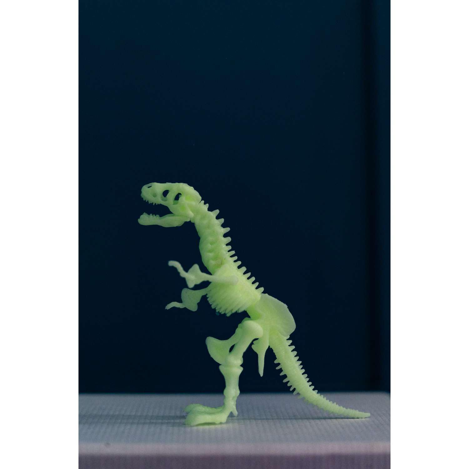 4M KidzLabs Glowing T‑Rex Skeleton (1 Pc.) - Glow‑in‑The‑Dark Dinosaur Fossil - Perfect STEM Activity for Kids Ages 5+ - Image 6