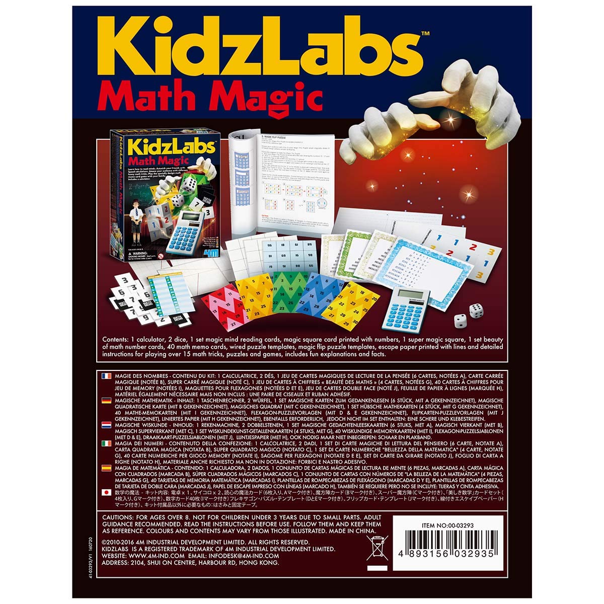 4M Math Magic Puzzles and Games, Kit - Image 6