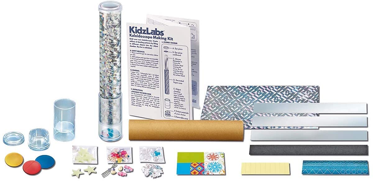 Kaleidoscope Making Kit with Holographic, Glow, Snow & Color - Image 3